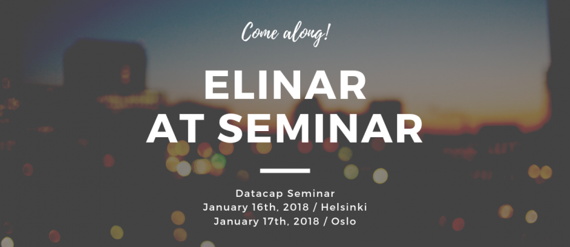 Datacap Seminar in Helsinki and Oslo