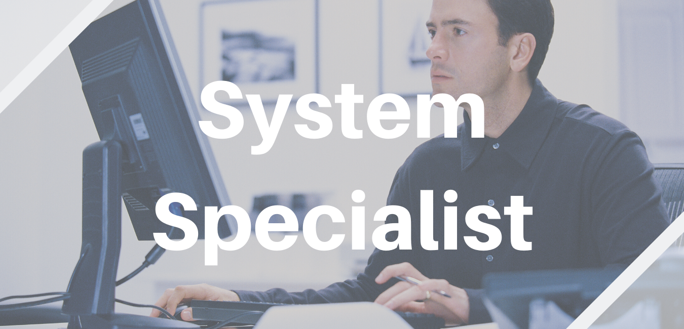 We are looking for System Specialist